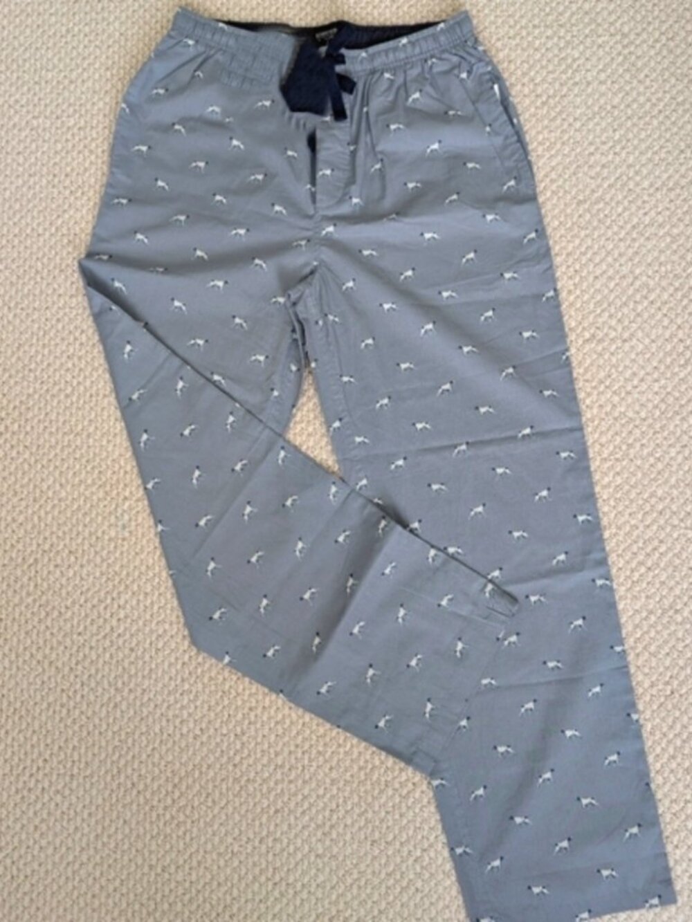 Nordstrom Men's PJ Pajama Lounge Pants Bottom XXL English German Pointer Dog